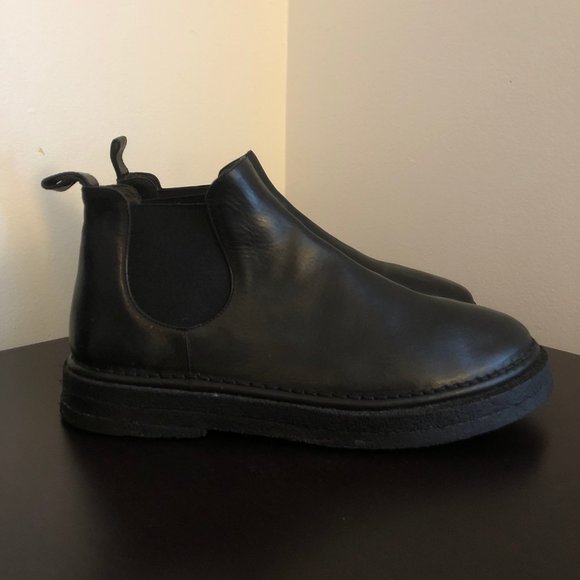 MARSELL Black Gomello Boots, Men's size 44 EU - Picture 3 of 8